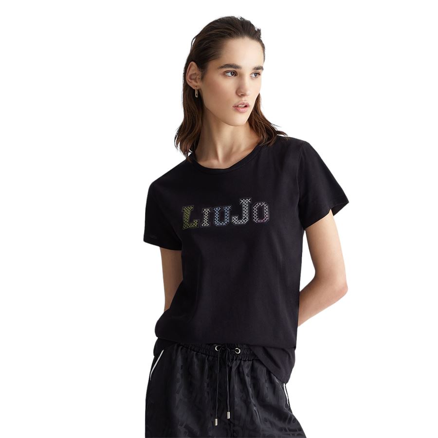 T-shirt con logo Liu Jo | TA4204JS92322222
